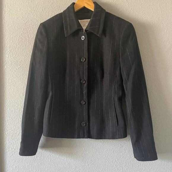 Feraud Wool Skirt Suit - Picture 2 of 8